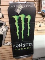 Large advertising Monster Energy Drink sign