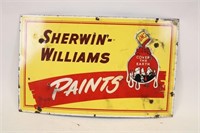 Sherwin Williams Porcelain Paint  Sign