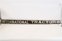 International Tractors Tin Sign