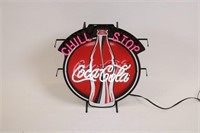 Coca Cola Chill Stop Neon Sign