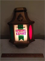 Special Export Lantern Lighted Beer Sign