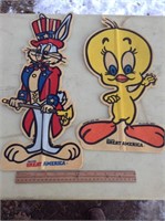 Vintage Bugs Bunny & Tweety Bird Great America