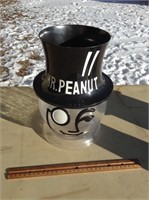 Mr Peanut Plastic Container