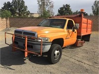 1996 Dodge Ram 3500 S/A Flatbed Truck