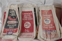 VINTAGE BURLAP BAGS FOR AMMO