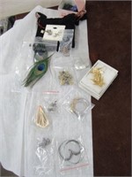 Jewelry Earrings Assorted  Longaberger, Peacock