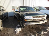 2001 Chevy Silverado Pick Up Truck 4x4