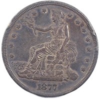 1877 Trade Dollar.