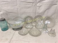 Anchor Hocking bubble glass plates and more