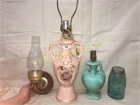 Lot of 3 vintage lamps