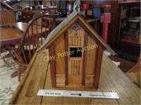 Hand Made Wooden Bird House 2