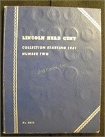 Lincoln Head Cent Collection Book 41-73