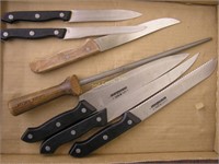 Sharp Knives & Sharpening Rod