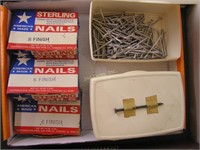 New Finishing Nails & Containers Of Nails