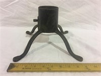 ANTIQUE IRON CHRISTMAS TREE STAND