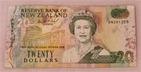 $20 Reserve Bank of New Zealand