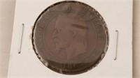 1863 Napoleon III Coin