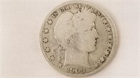 1909 Liberty Head Half Dollar