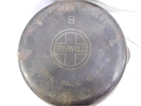 Griswold cast iron skillet 8, 726