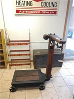 Antique feed scale