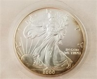2000 Silver Eagle Dollar