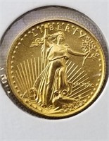 1990 1/10 oz Gold American Eagle
