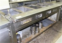 5 WELL STEAM TABLE