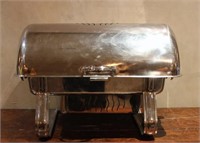 ROLL TOP STAINLESS STEEL CHAFING DISH