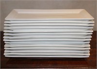 (14) RECTANGULAR SERVING PLATTERS