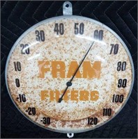 Metal Fram Filters Clock