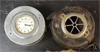 Vintage Chicago Spartan 8 Day Clock w/ Case