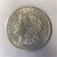 1921-P Silver Morgan Dollar