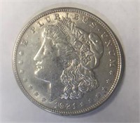 1921-D Silver Morgan Dollar