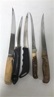5 Filet Knives