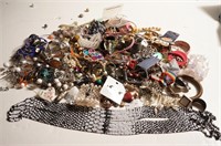 COSTUME JEWELRY PILE LOT #1