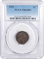 Very Appealing 1913 Matte Proof Lincoln Cent.