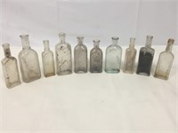 Antique small bottles.