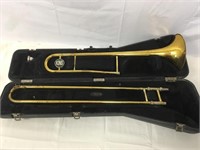 Vintage king 606 trombone with case.