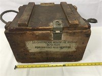 Old ammo box.