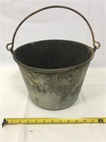 Antique BRASS bucket.