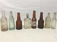 Antique bottles.