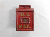Cast iron U.S. Mail bank