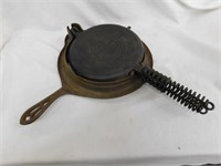 Griswold American No. 8 waffle iron with No. 8