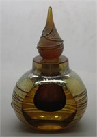 ROLAND Art Glass Perfume Bottle with Stopper