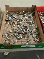 Box of collectible spoons