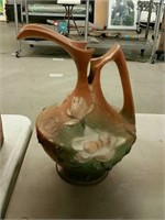 Roseville glass pitcher