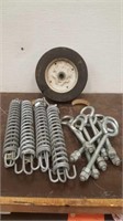 Tension Springs, Large Eye Bolts & Hard Tire