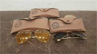(2) Ray Ban Sunglasses & (3) Cases