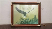 Framed Eagle Print with Verse