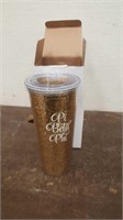Glitter Drink Cup- Pi Beta Phi- New in Box
